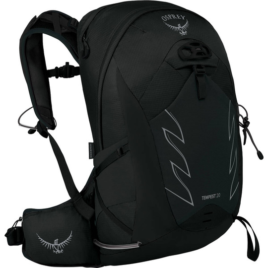 Osprey Tempest 20 - Stealth Black - Naiset - M/L