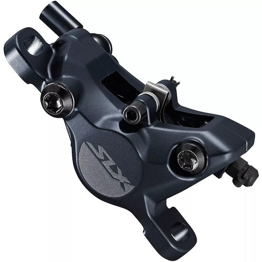 Shimano SLX M7100 MTB Disc Brake Caliper - Black - Post Mount}, Black