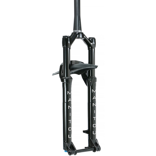 Manitou R7 Expert Mountain Bike Suspension Fork - Black - Travel: 120mm Offset: 44mm}, Black
