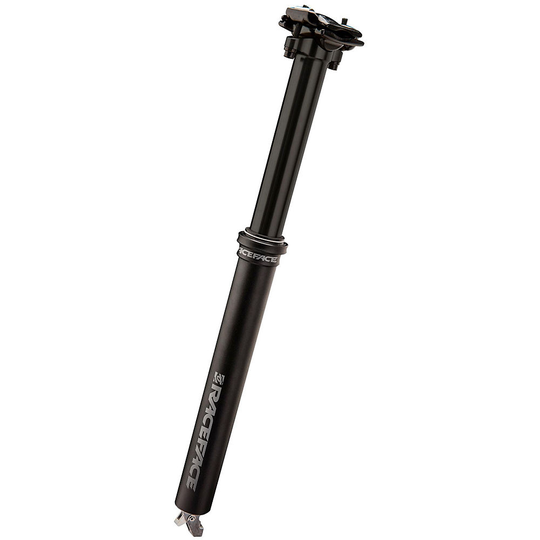 Race Face Turbine R Dropper Seatpost - 356mm - Black, Black
