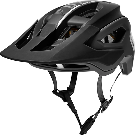 Fox Racing Speedframe Pro MTB Helmet (MIPS) - S} - Blocked Black, Blocked Black