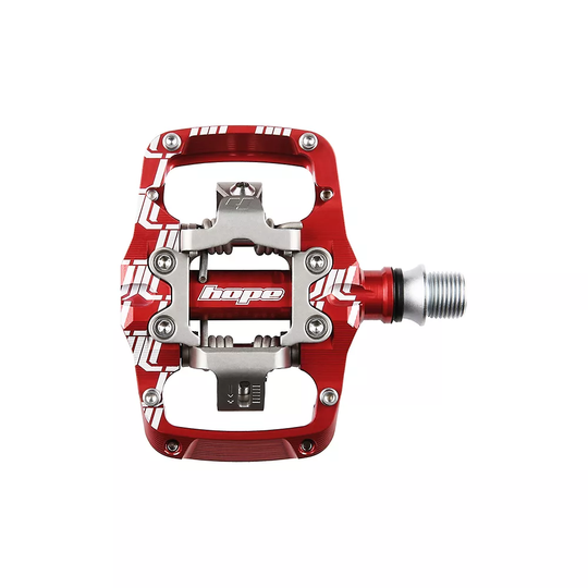 Hope Union TC Pedals - Red, Red