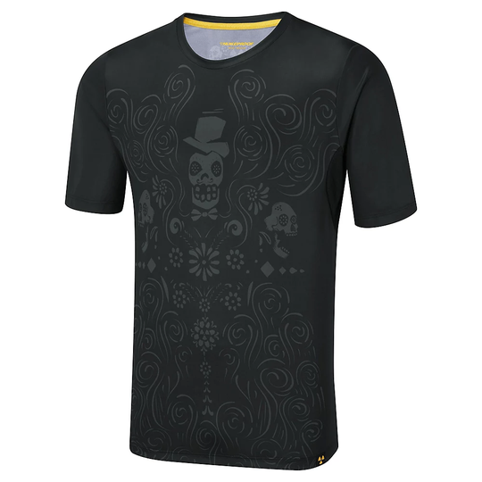 Nukeproof Blackline Short Sleeve Jersey (DOTD) - S}, Black