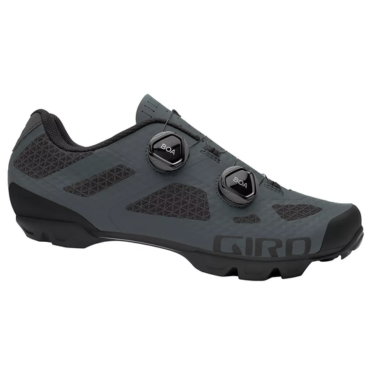 Giro Sector MTB Cycling Shoes - EU 40 - Grey-Grey, Grey-Grey