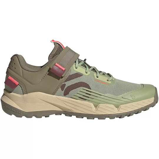 Five Ten Women's Trailcross CLI Clip-In Shoes SS22 - UK 7.5} - quiet crimson-orbit green-turbo, quiet crimson-orbit green-turbo