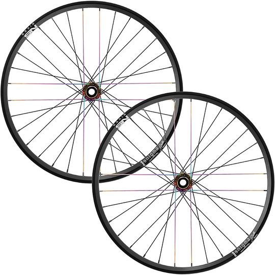 NS Bikes Enigma Rock Mountain Bike Wheelset - Shimano - Oilslick, Oilslick