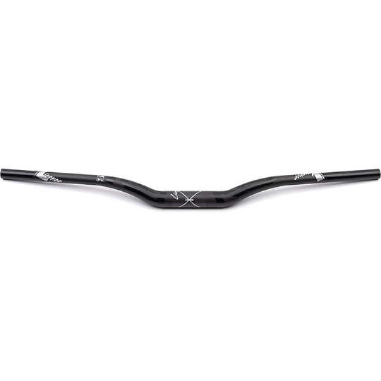 NS Bikes Licence Carbon Riser MTB Handlebars - 820mm - Black, Black