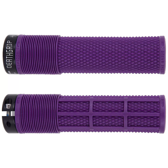 DMR Brendog Death Grip MTB Grips - 135mm - Purple, Purple