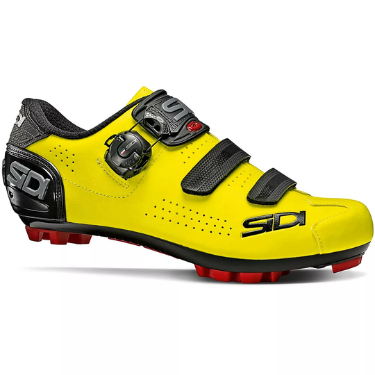 Sidi Trace 2 MTB Shoes - EU 40} - Yellow Fluo-Black, Yellow Fluo-Black