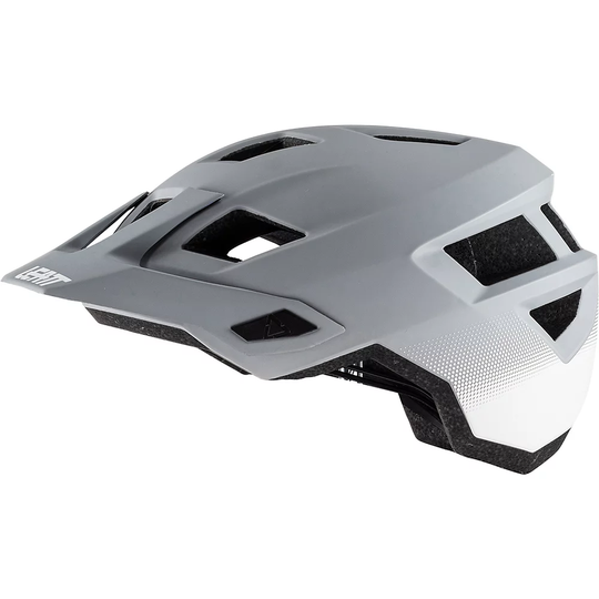 Leatt MTB 1.0 Helmet Mtn 2021 - M} - Steel, Steel