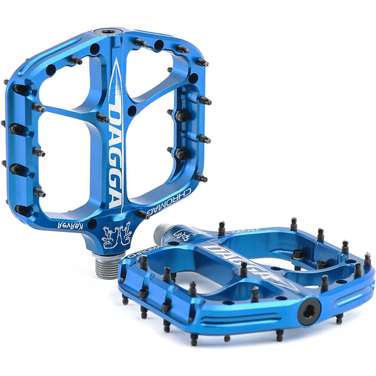 Chromag Dagga Flat Pedal - Blue, Blue