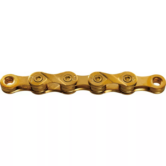 KMC X9 9 Speed Light Bike Chain - Ti-N Gold, Ti-N Gold