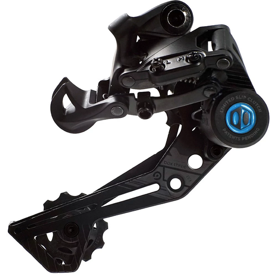 Box Three Prime 9 Speed MTB Rear Derailleur - X-Wide} - Black, Black