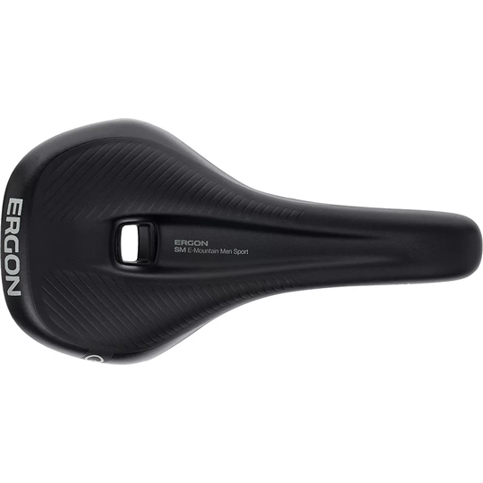Ergon SM E-MTB Sport Saddle - Medium - 157mm Wide - Black, Black