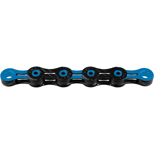 KMC DLC10 10 Speed Chain - Black-Blue, Black-Blue