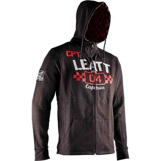 Leatt Heritage Hoodie 2022 - M} - BLK, BLK