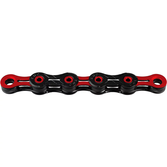 KMC DLC11 11 Speed Chain - Black-Red, Black-Red