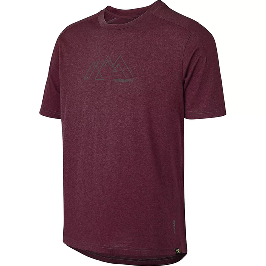 IXS Flow Tech Tee (Getoutandplay) 2022 - XXL} - Raisin, Raisin