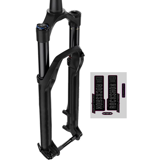 RockShox Revelation RC Boost Fork 2019 - Black - Grey - 140mm Travel}, Black - Grey