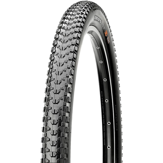 Maxxis Ikon MTB Folding Tyre (3C-EXO-TR) - Folding Bead - Black, Black