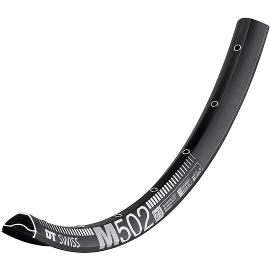 DT Swiss M 502 Mountain Bike Disc Rim (30mm) - 28H - Black, Black