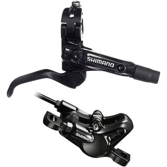 Shimano Deore M615 Disc Brake - Black - Front RH 900mm}, Black