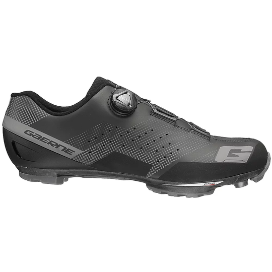 Gaerne Hurricane MTB SPD Shoes - EU 43} - Black, Black