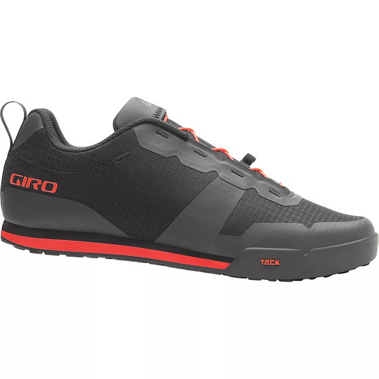 Giro Tracker Fastlace MTB Cycling Shoes 2022 - EU 42} - Black - Bright Red, Black - Bright Red