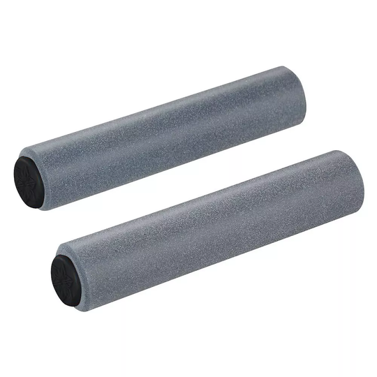 Supacaz Siliconez SL MTB Handlebar Grips - 130mm - Gunmetal, Gunmetal