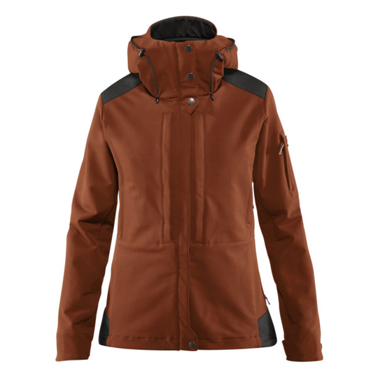 Fjällräven Keb Touring Jacket W - Autumn Leaf-stone Grey - Naiset - L