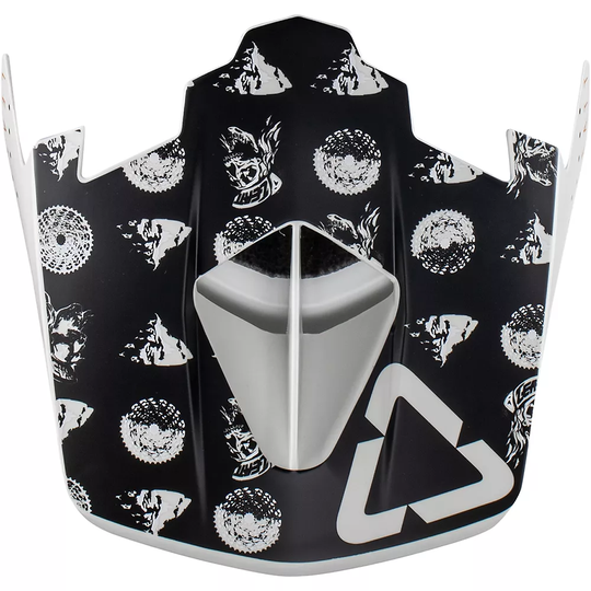 Leatt MTB Gravity 4.0 Visor 2022 - L/XL} - Steel, Steel