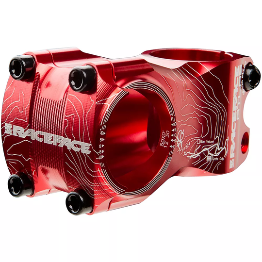 Race Face Atlas MTB Stem - Red - 1.1/8"}, Red