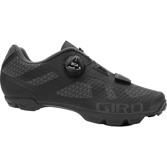 Giro Womens Rincon Off Road Shoes - EU 42} - Black, Black