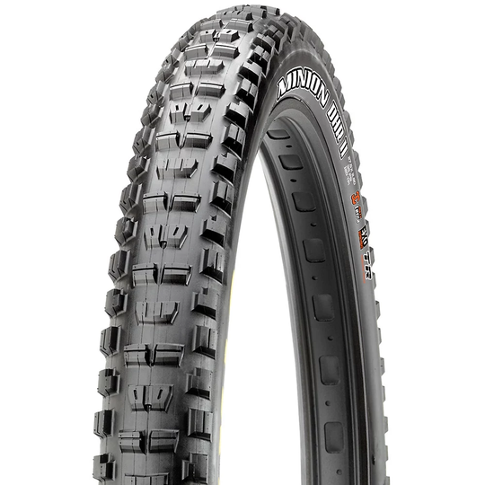 Maxxis Minion DHR II Tubeless Ready MTB Tyre - Folding Bead - Black, Black