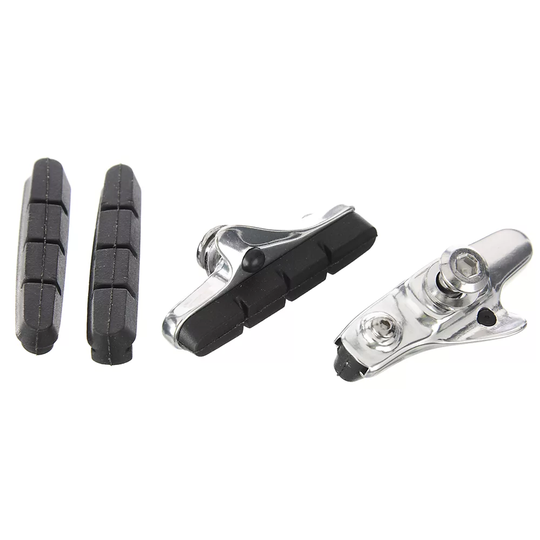 Clarks Brake Shoe and Pad Set - 52mm - Silver, Silver