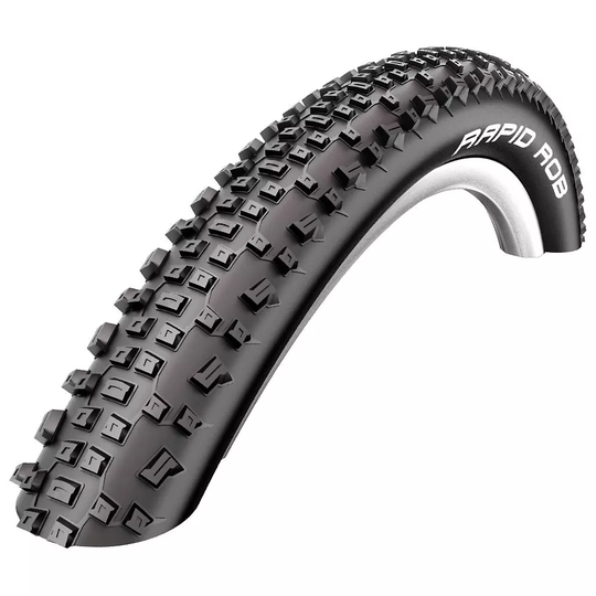 Schwalbe Rapid Rob MTB Tyre - Folding - Black, Black