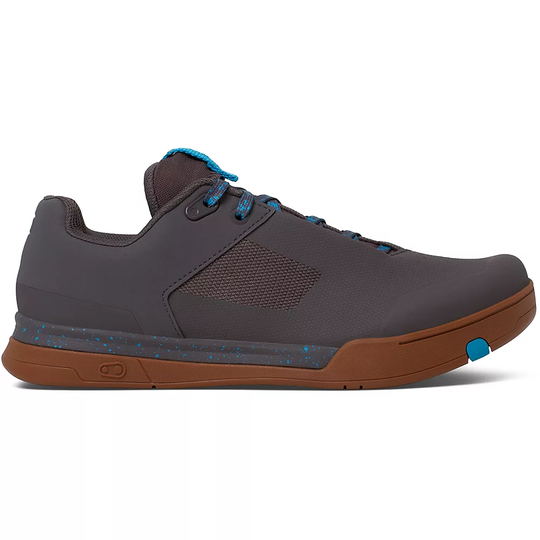 crankbrothers Mallet Lace MTB Clipless Shoes Splatter AW22 - UK 12} - GREY-BLUE, GREY-BLUE
