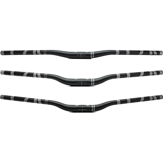 Nukeproof Horizon V2 Alloy Riser Handlebar (35mm) - Black - Grey - 35.0mm, Black - Grey