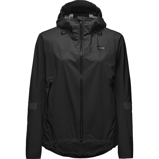 Gore Wear Womens Lupra Jacket - 42} - Black, Black