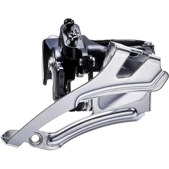 microSHIFT Mezzo M282 2x8 Speed Front Derailleur - Dual Pull}