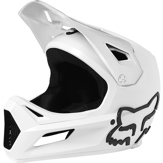 Fox Racing Rampage Full Face MTB Helmet SS22 - L} - White, White