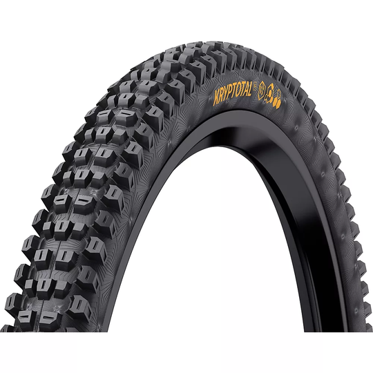 Continental Kryptotal-F Enduro Front Tyre - Soft - Black - 29"}, Black