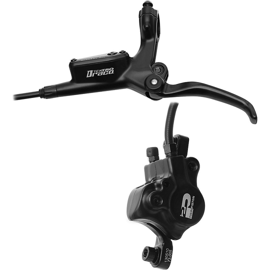 Tektro Draco Wave Disc Brake - 800mm 7PM - Black, Black