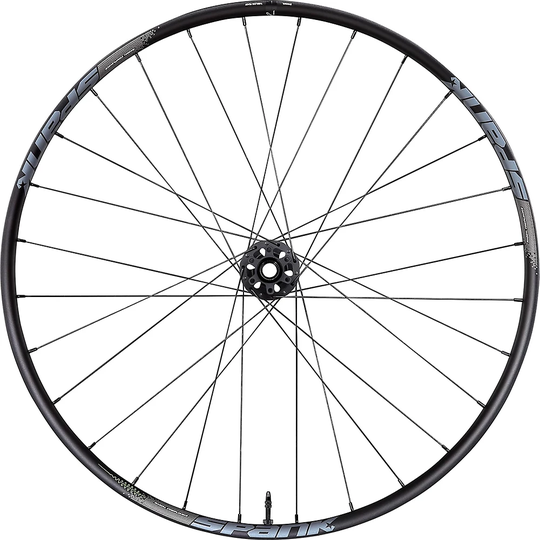 Spank FLARE 24 Vibrocore Front MTB Wheel - 28H - Black, Black