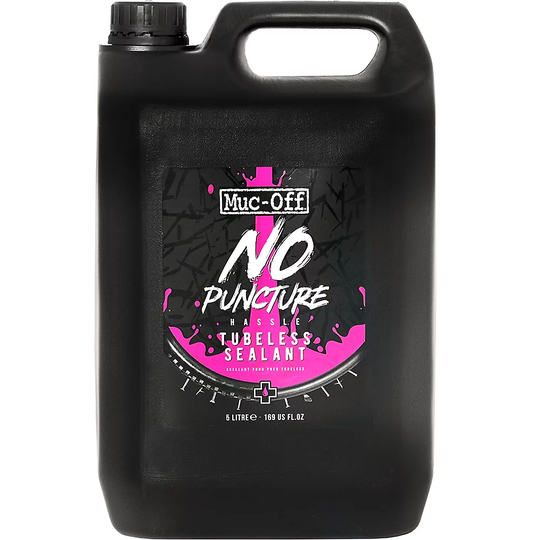 Muc-Off No Puncture Hassle Tubeless Sealant (5L) - Black, Black