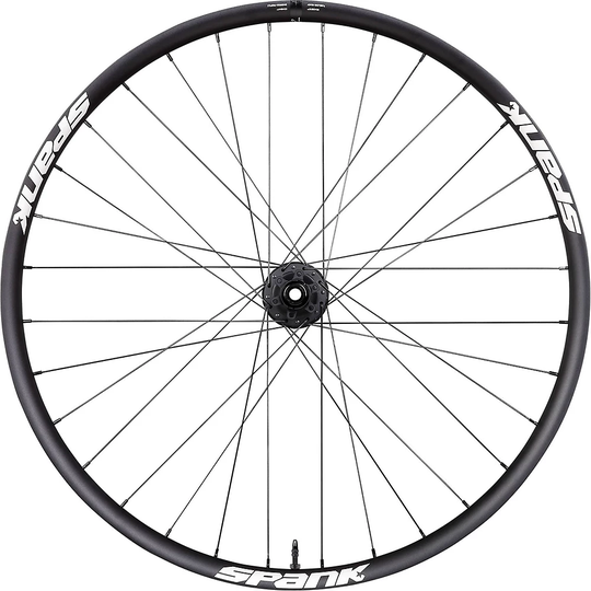 Spank SPIKE 33 Rear Mountain Bike Wheel - Black - MicroSpline}, Black
