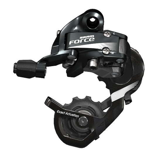 SRAM Force 22 11 Speed Road Rear Derailleur - Short Cage} - Black, Black
