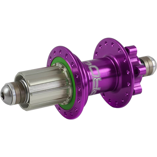 Hope Pro 4 MTB Rear Hub - 10mm Bolt Up Axle - 32h - Purple, Purple