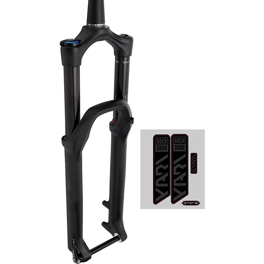 RockShox Yari RC Boost Fork 2020 - 160mm Travel - Black Grey, Black Grey