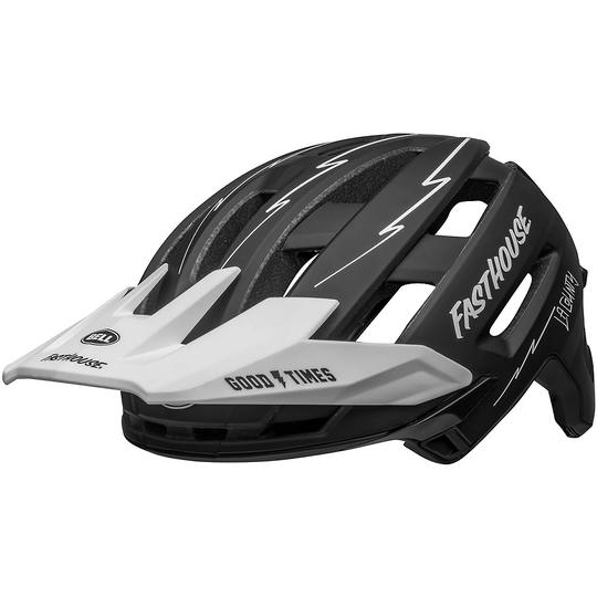 Bell Super Air MIPS Helmet 2020 - L} - Fasthouse Black-Matte White, Fasthouse Black-Matte White